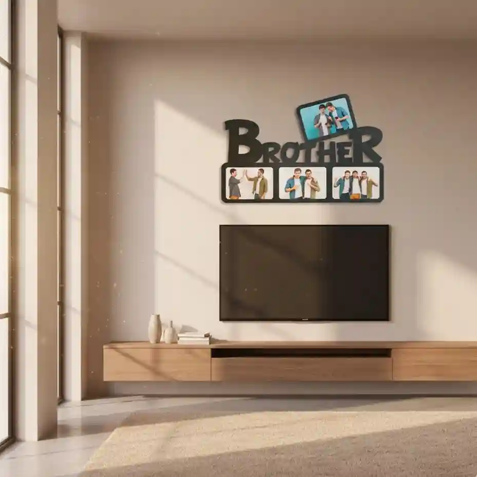 Customized Brother Photo Collage Frame - Image 2