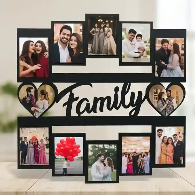 Customized Family Photo Collage Frame