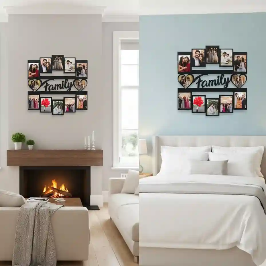 Customized Family Photo Collage Frame - Image 2