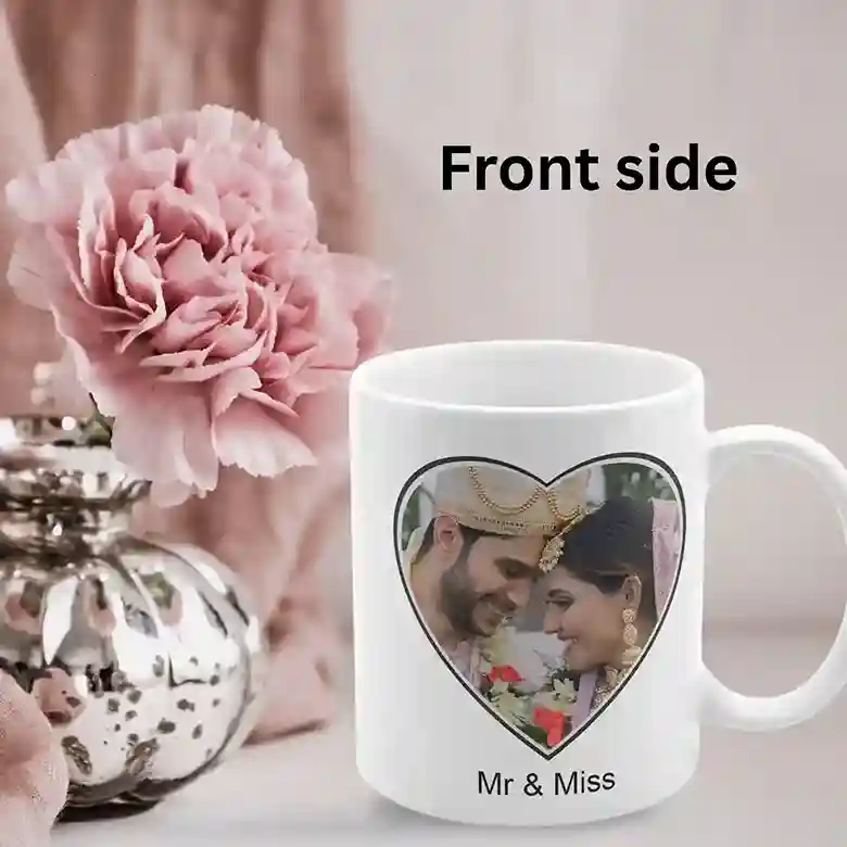 Personalized Photo Calendar Mug – Custom Date & Picture Mug - Image 2