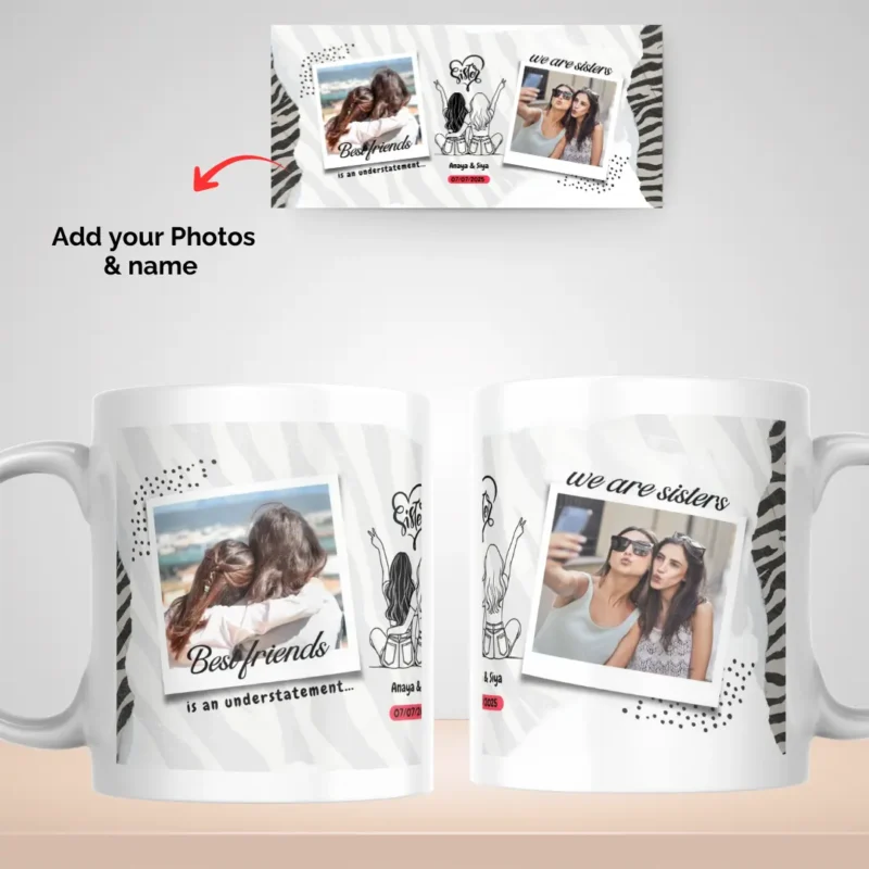 Create a custom photo mug