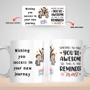Personalized Office Farewell Photo Mug